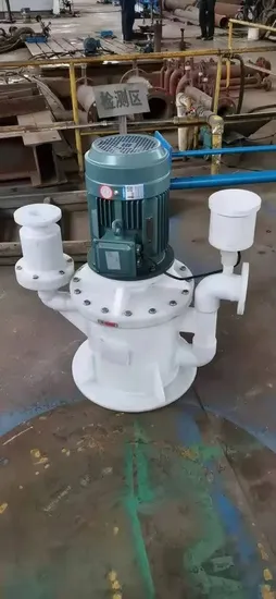 Kangqiao Circulating Vertical Self Suction Self Control Self Priming Circulation Centrifugal Sewage Pump for Chloride Evaporation Forced Circulating with ISO/CE