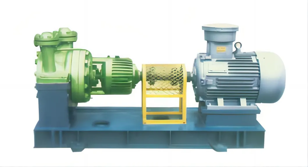 Kangqiao L.P.Ghorizontal Chemical Single Suction Singlestage Anti-Corrosive Centrifugal Oil Process Pump for Chloride Evaporation Forced Circulating with ISO/CE