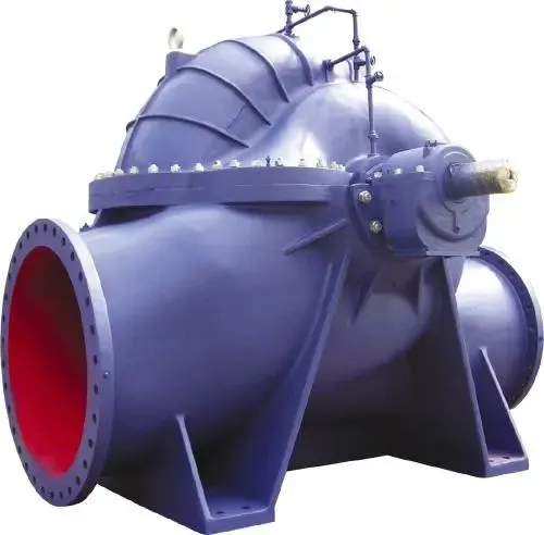 Horizontal Anti-Corrosive Single-Stage Double-Suction Energy-Efficientchemical Centrifugal Sewage Pump for Chloride Evaporation Forced Circulating with ISO/CE