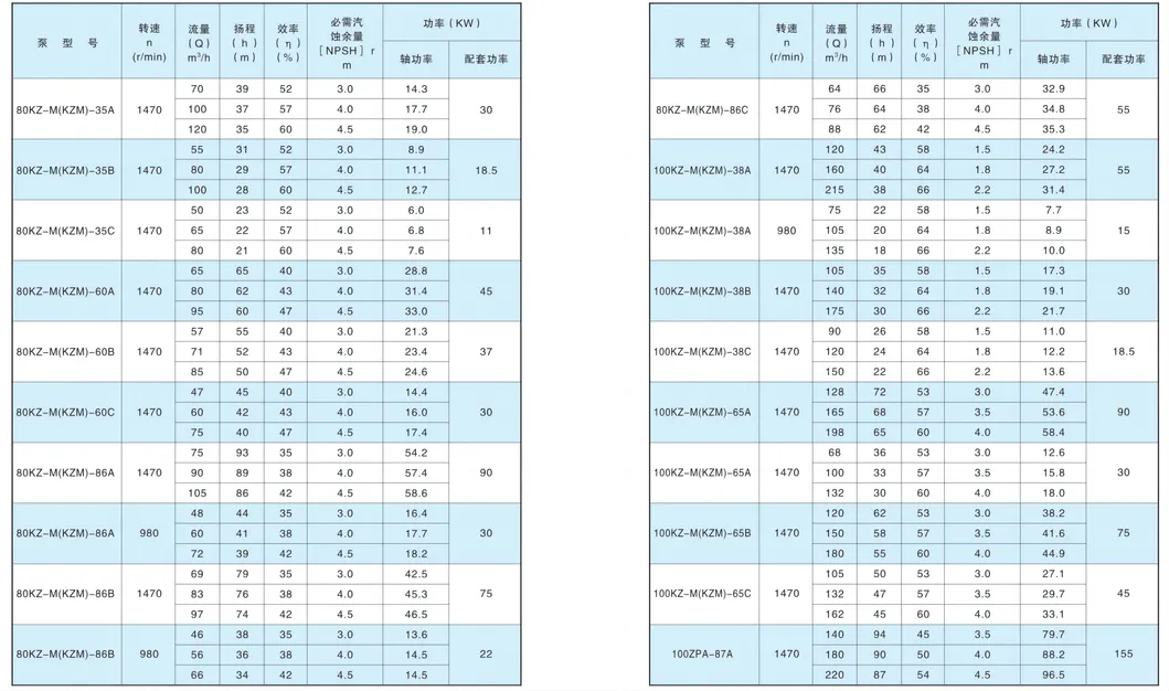 Kangqiao Horizontal Sludge Wear-Resistant Slurry Chemical Centrifugal Axial Flow Pump for Chloride Evaporation Forced Circulating with ISO/CE