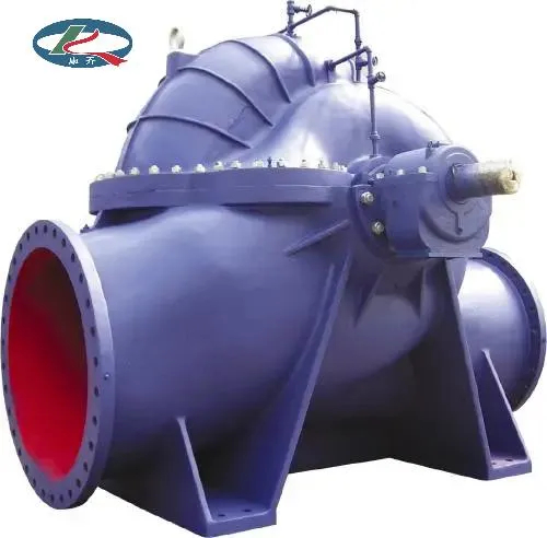 Horizontal Single-Stage Double-Suction Corrosion-Resist Energy-Efficient Chemical Oil Centrifugal Sewage Slurry Clean Water Pump for Chloride Evaporation Forced