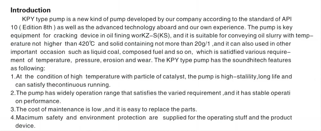 Centrifugal Sump Feed Pump Submersible Slurry Pump